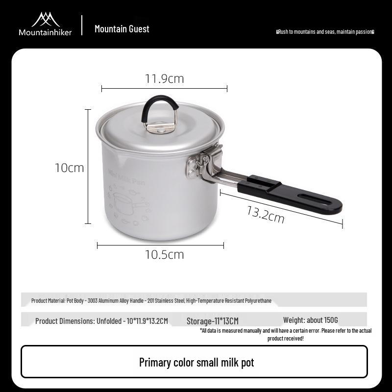 Compact Camping Teapot: Portable Outdoor Cookware for Boiling Water on Wild Stove or Picnic Table
