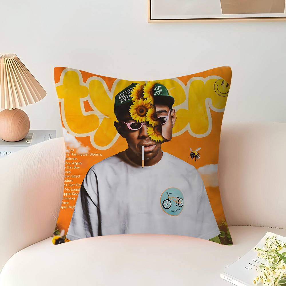 T-TylerS The Creator Cushion Cover Decorative Pillow Sofa Home Decor Case Pillow Cases