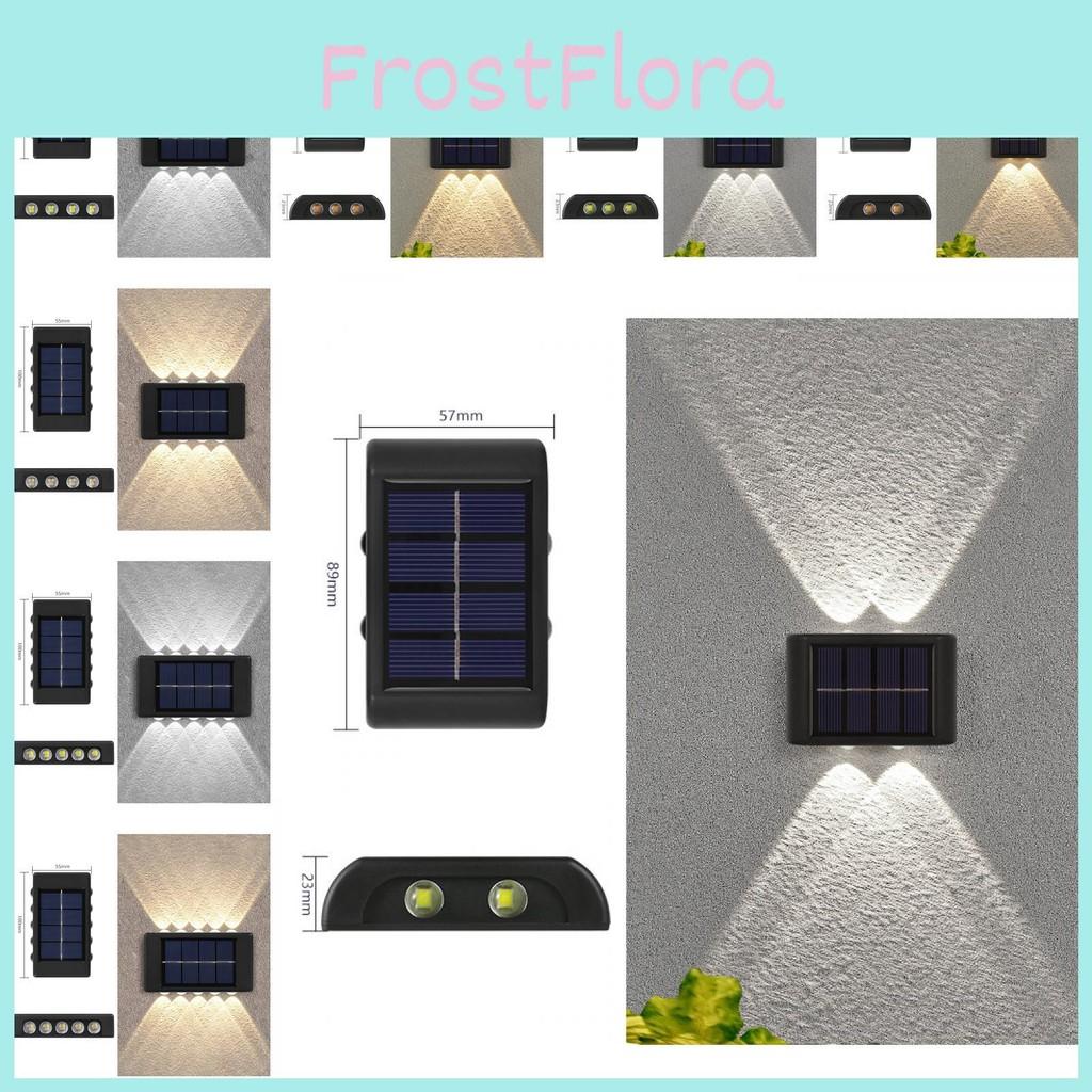 Solar Wall Lamp Outdoor Luminous Lighting Garden Fence Decoration Sunlight Light