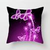 Butterfly Cushion Cover Sofa Chair Animal Flower Pillow Cover Home Decor Painted Pillow Cover