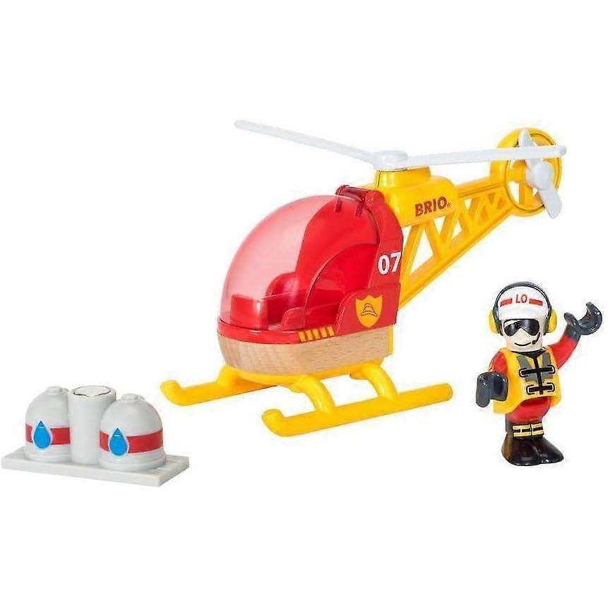 BRIO - Firefighting Helicopter Toy