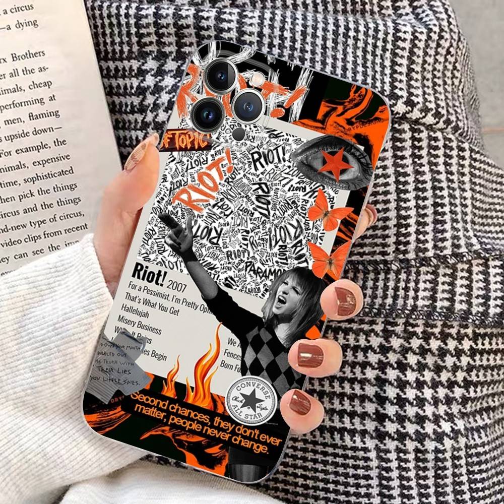 P-Paramore Hayley Handyhülle Für IPhone 16 15 14 11 12 13 Mini Pro XS Max Hülle 6 7 8 Plus X Hülle Schale