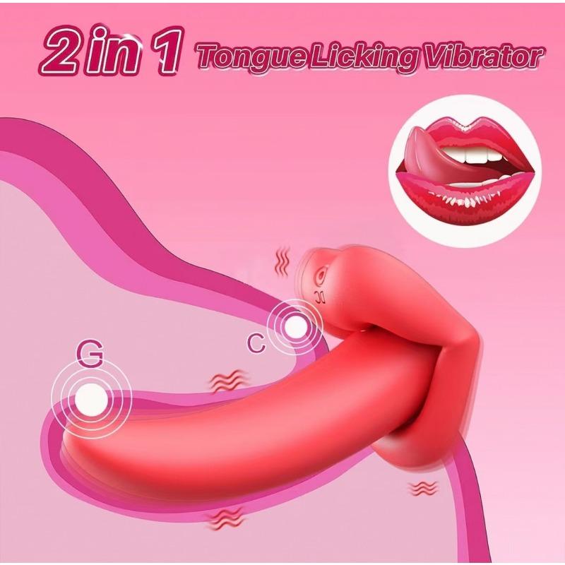 Big Tongue Dense Tongue 5th Generation Tide Tongue Licking Vibration Female Couple Sex Products