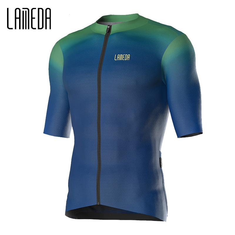 2026 Lameda Cycling Jersey Men's Bicycle Short Sleeve Jacket Summer Road Car Clothes Men's Cycling Shirt Cycling Clothes for Men
