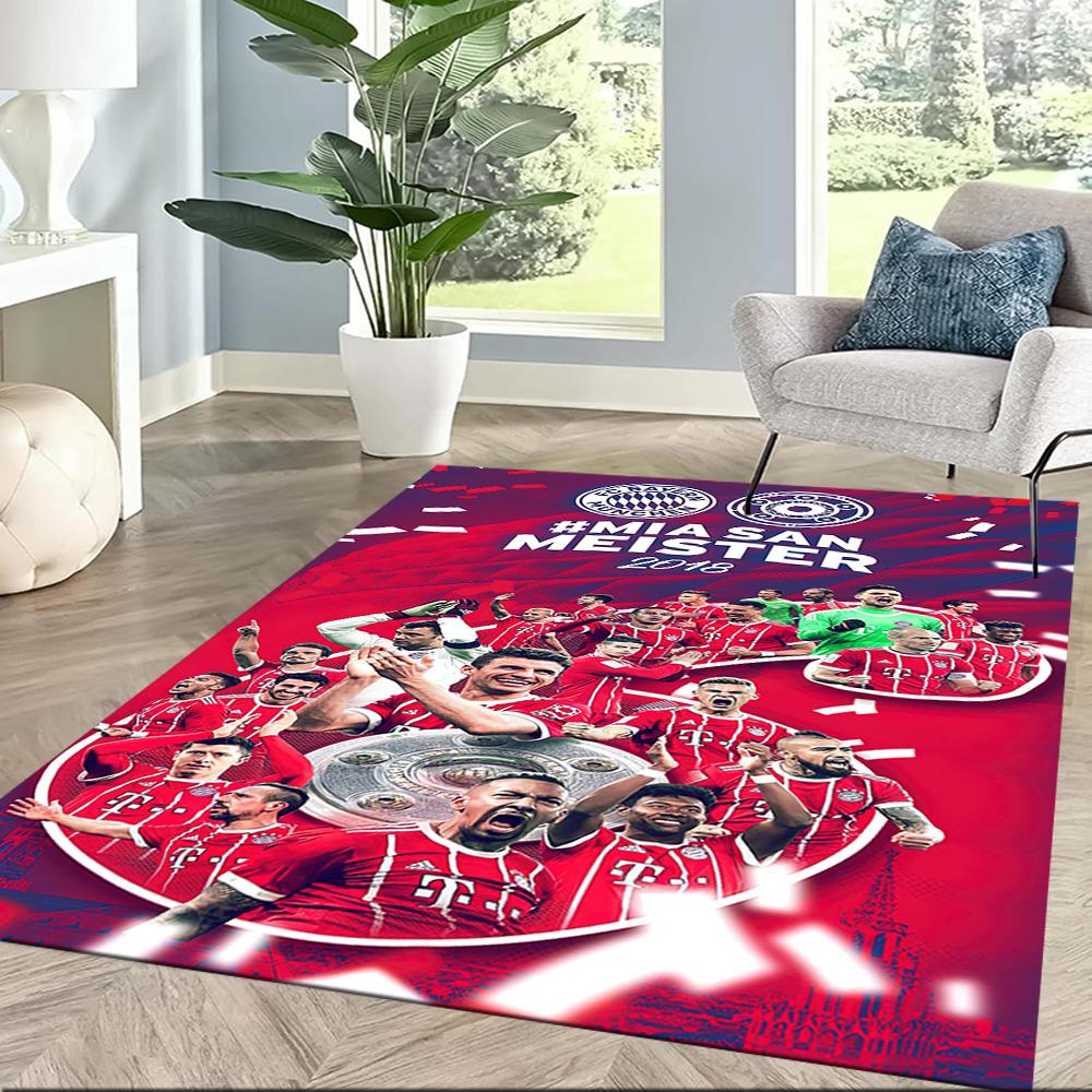 Bayern Munich Floor Mat Design for Game Room Decorate room Entryway Living Rooms Antislip Carpet Office home decor