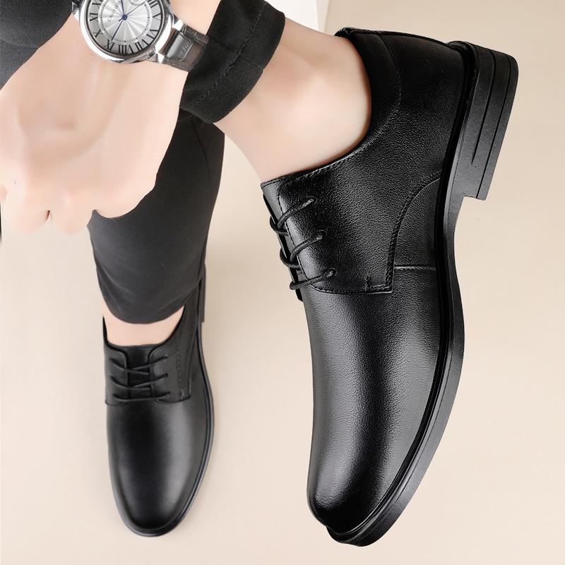 Fashion 2025 New Male Oxford Shoes Leisure Walk Formal Dress Footwear Outdoor Business Shoes Sneakers Genuine Leather Men Casual Shoes