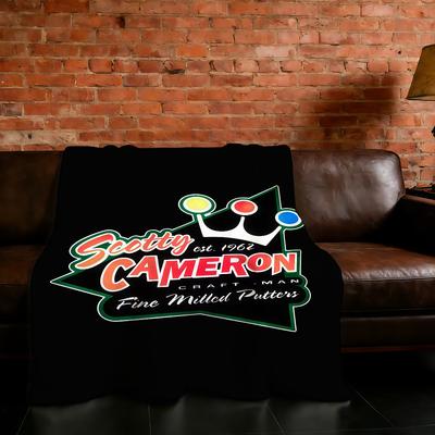 Blanket Super Warm C-CAMERON-ES S-SCOTTY-ES Comfortable Plush Throw Blanket Child Home Sofa Bedroom Fashion Gift