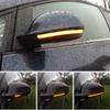 LED Dynamisches Blinkerlicht für VW Passat B6 GOLF 5 Jetta MK5 Passat B5.5 GTI V Sharan Fließendes Wasser Blinker Blinklicht