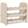 Vidaxl Stojak Na Wino, 43X25X37 Cm, Lite Drewno Sosnowe