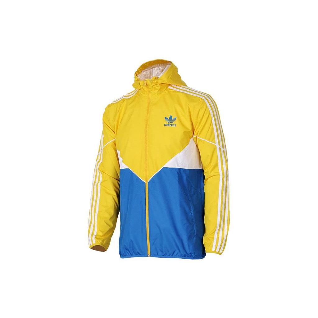 Adidas Originals Color Block Woven Windbreaker Jacket Men Jackets AZ3994