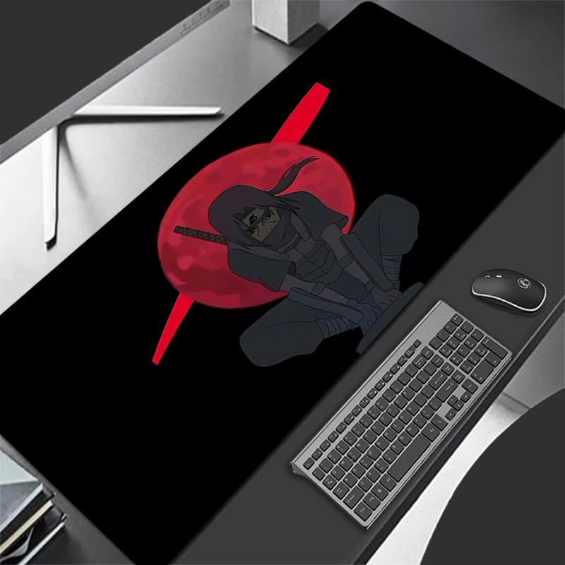 Popular Mouse Pad Naruto Anime Gaming Table Xxl Gamer Extended Desk Mat Soft Esports Players Aesthetic Japanese Style Mousepad