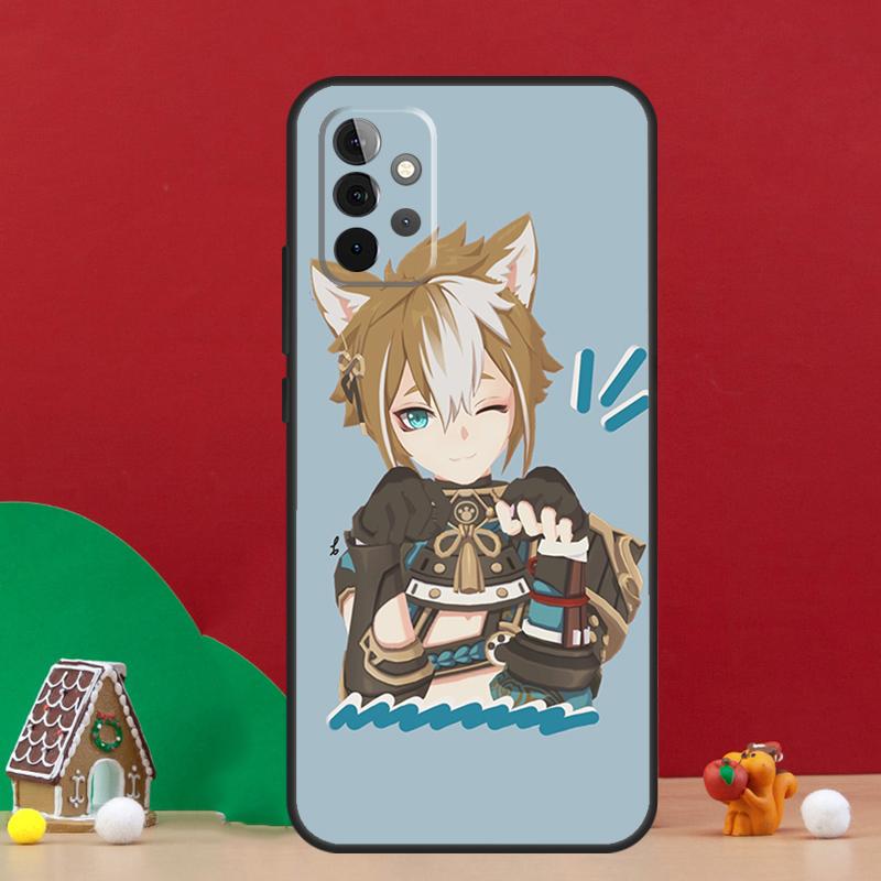 Genshin Impact Gorou Case For Samsung Galaxy A17 A06 A16 A56 A36 A54 A34 A14 A52 A32 A13 A23 A33 A53 A15 A35 A55
