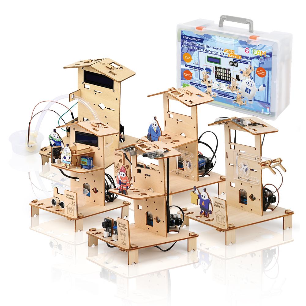 

ACEBOTT STEM School Smart Home Kit Education Solution Series with Teaching Resource for Arduino ESP32