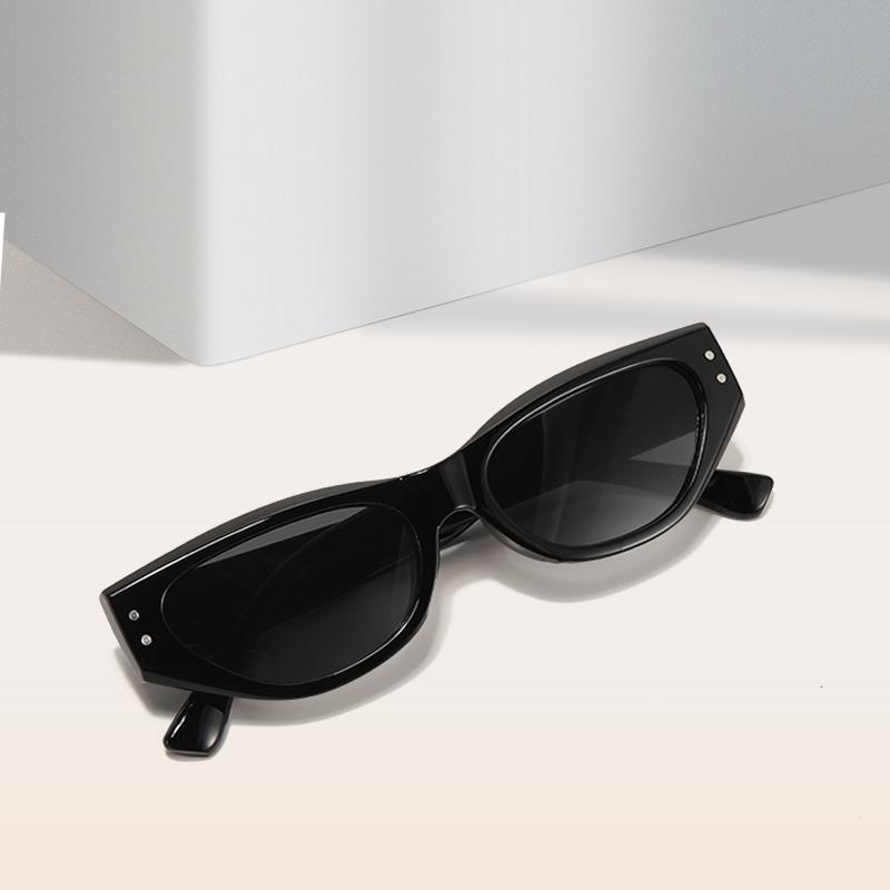 1pc Cat Eye Sunglasses Personalized Decorative Sunglasses Versatile Sunglasses Outdoor Driving Sunscreen Trendy Sunglasses