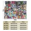 Dandys World Vee Shelly Goob Gigi Blanket Catoon Wool Vintage Warm Throw Blankets for Bed Sofa Spring Autumn