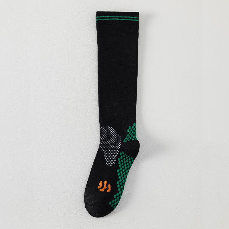 Pressure Sports Socks, Women's Fitness Anti-slip Professional Running, Rope Skipping, Cycling Compression Socks, Yoga Slimming Legs Socks