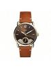 Commuter Quartz Men's Watch, Dial, Leather Strap, Hollowed-out Design, Stylish Versatile Business Perfect Especially Christmas Halloween. ME1166