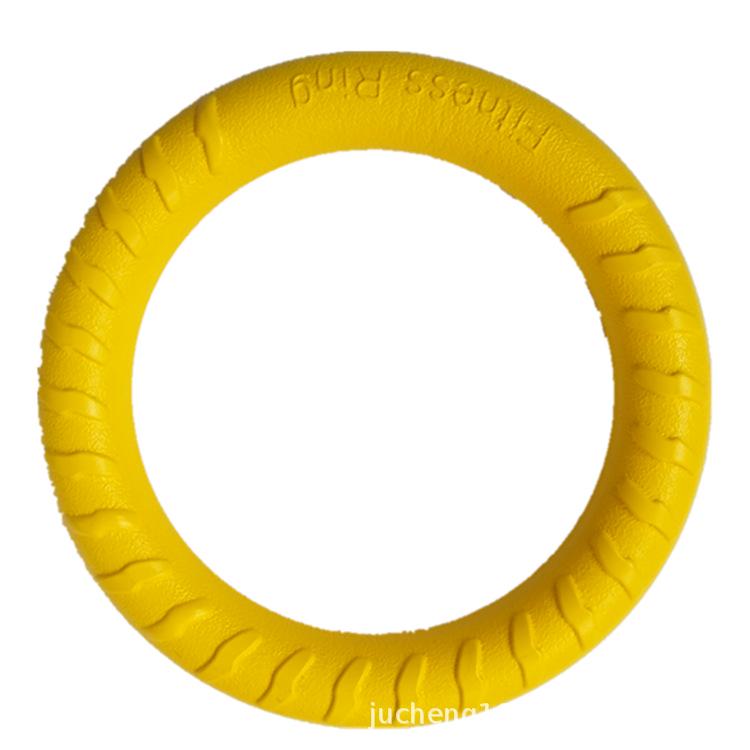 Elastic Bite-Resistant Dog Ball with Pull Ring for Medium to Large Dogs - Malinois Training Toy