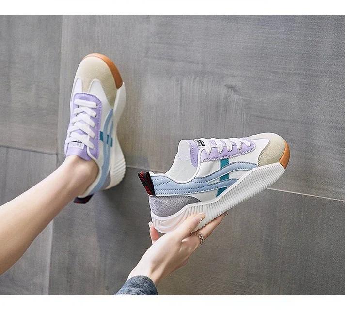 Fashion 2025 Outdoor Walking Shoes for Women Platform Casual Sneakers Designer Brand Luxury Female Wedges Chunky Hiking Woman Footwear