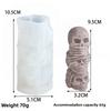 1-5PCS Halloween DIY Candle Mold 3 Pack - Silicone Pumpkin Skull Grimace Mold for Aromatherapy Wax Spooky Home Party Decoration