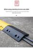 Rubber Floor Cable Protector: Anti-Crushing Wire Bridge for Road Crossings