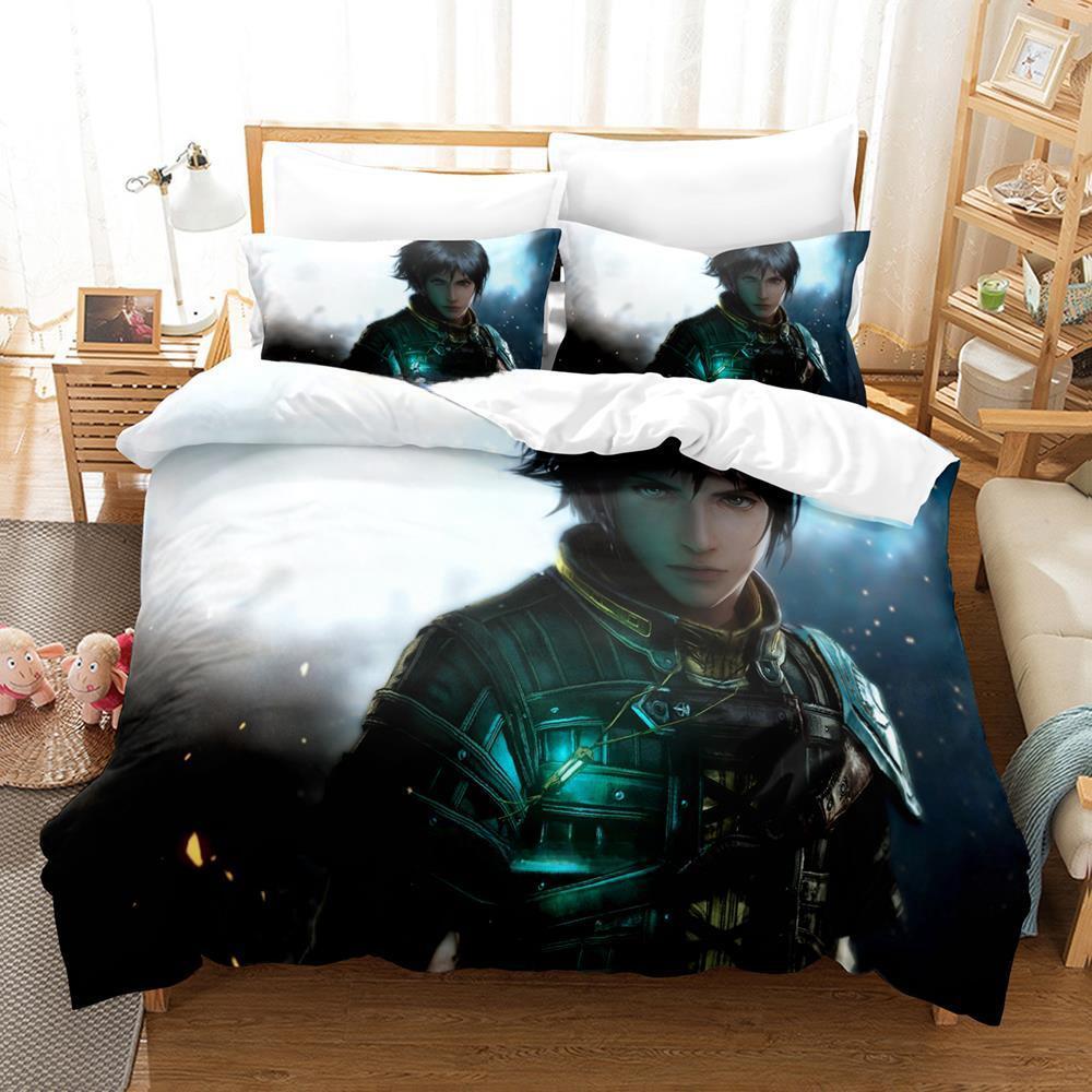 Fashion 3d Print Game The Last Remnant Bedding Set Cartoon  Three-piece Set Adult Kid Bedroom Duvet Cover Sets Home Textile