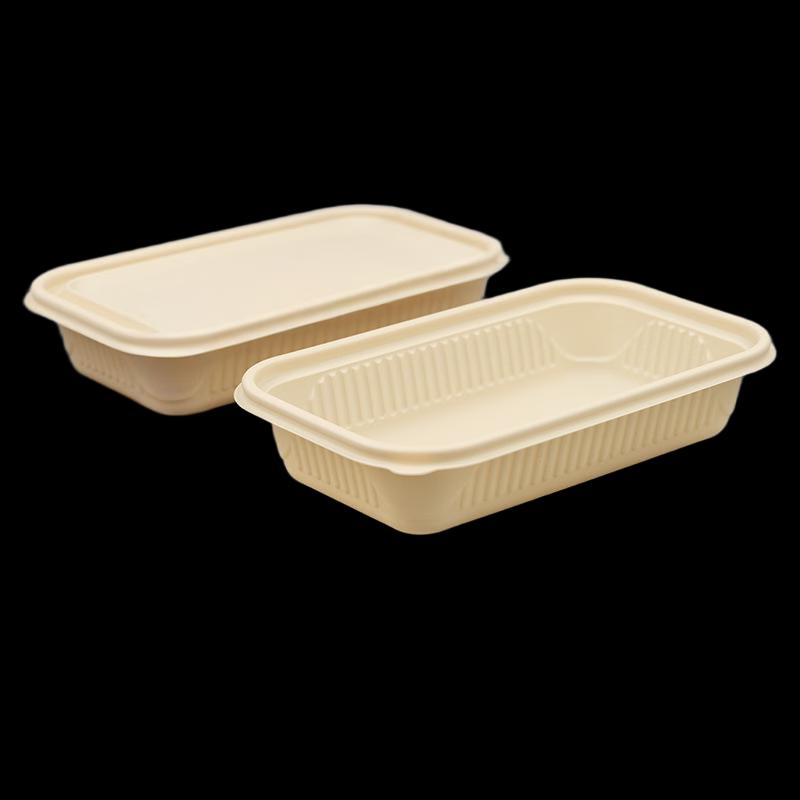 Mr. Corn Biodegradable Rectangular Food Containers