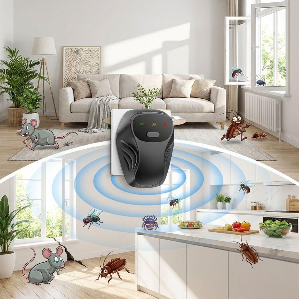 Silent Operation Ultrasonic Insect Repellent Pest Control Fly Repellent  Outdoor Camping