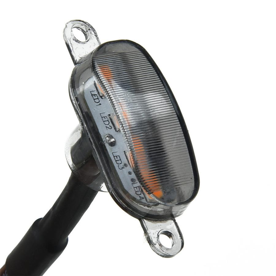 3Pcs LED Light Style Grille Trim For  Raptor For Chevrolet Silverado 1500 16-21