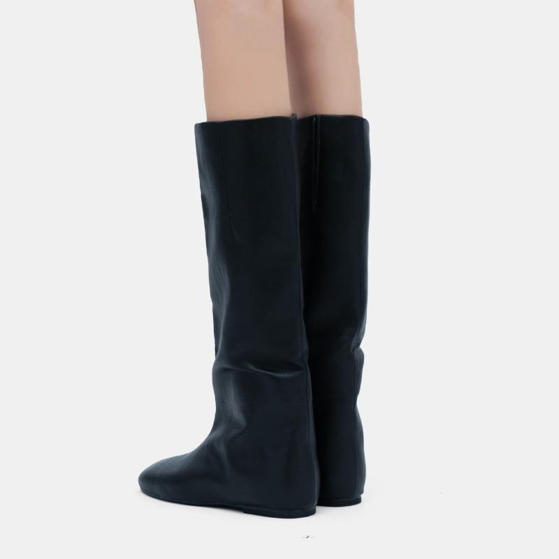 Vnitřní zvýšení Dámské 2025 Nové Jaro a Podzim Boty nad koleno Dlouhé Vysoké Jezdecké Boty
