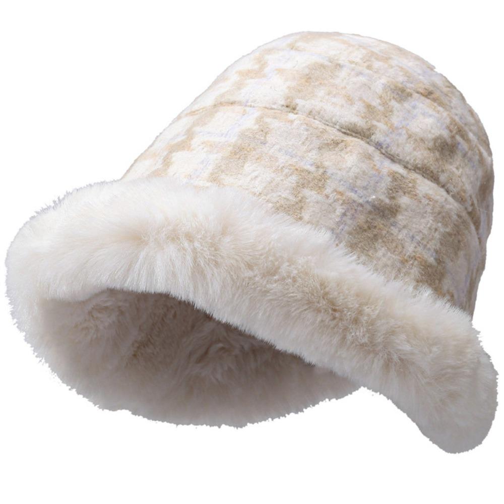 

Теплая панама, шапка для холодной зимы, новая пушистая меховая панама, рождественские подарки хаки