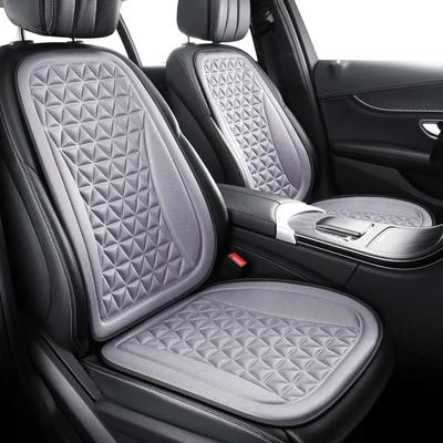 3D Ademende Autostoelhoes Zomer Zweetbestendig Autostoelkussen Convex Ontwerp voor Warmteafvoer Universele Auto Stoelmat Pad