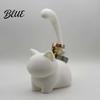 Minimalist Jewelry Tray Cute Cat Ring Holder Stand for Bedroom Dressing Creative Gift Her Table Decorative Sitting Organizer Rings And Earrings