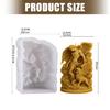 Mythical Angel Carving Silicone Candle Molds For Handmade Candle Soap Home Decoration Gypsum Ornament Resin Casting