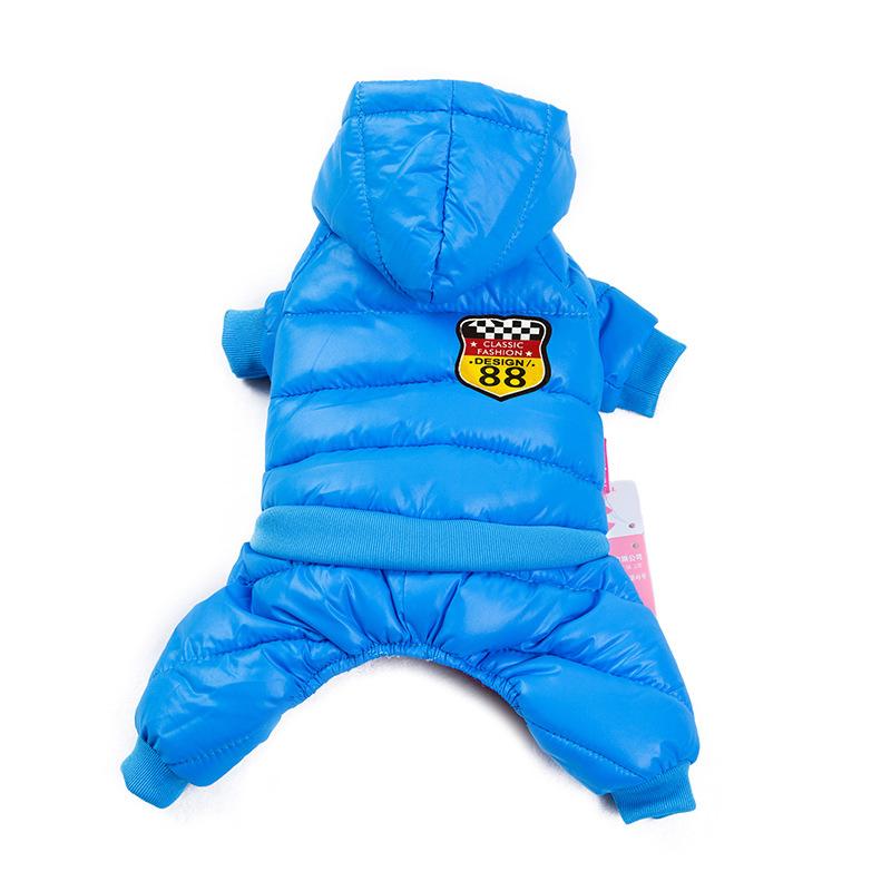 Winter Warm Pet Clothes For Small Dogs Puppy Clothing Chihuahua Hoodies French Bulldog Apparel Pug Coat Waterproof PU Dog