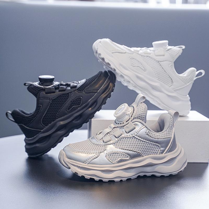 ABC Kami Jinjiang Classmate Children's Little White Shoes Mesh Breathable Street Dance Shoes Boys Running Shoes Girls Sports Shoes