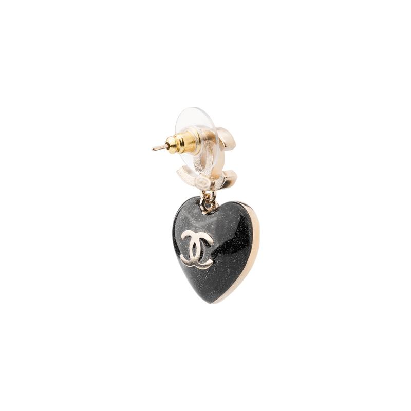 CHANEL [23 Spring and Summer New Products] Fashionable, Gorgeous, Trendy and Versatile Metal Resin Earrings for Women