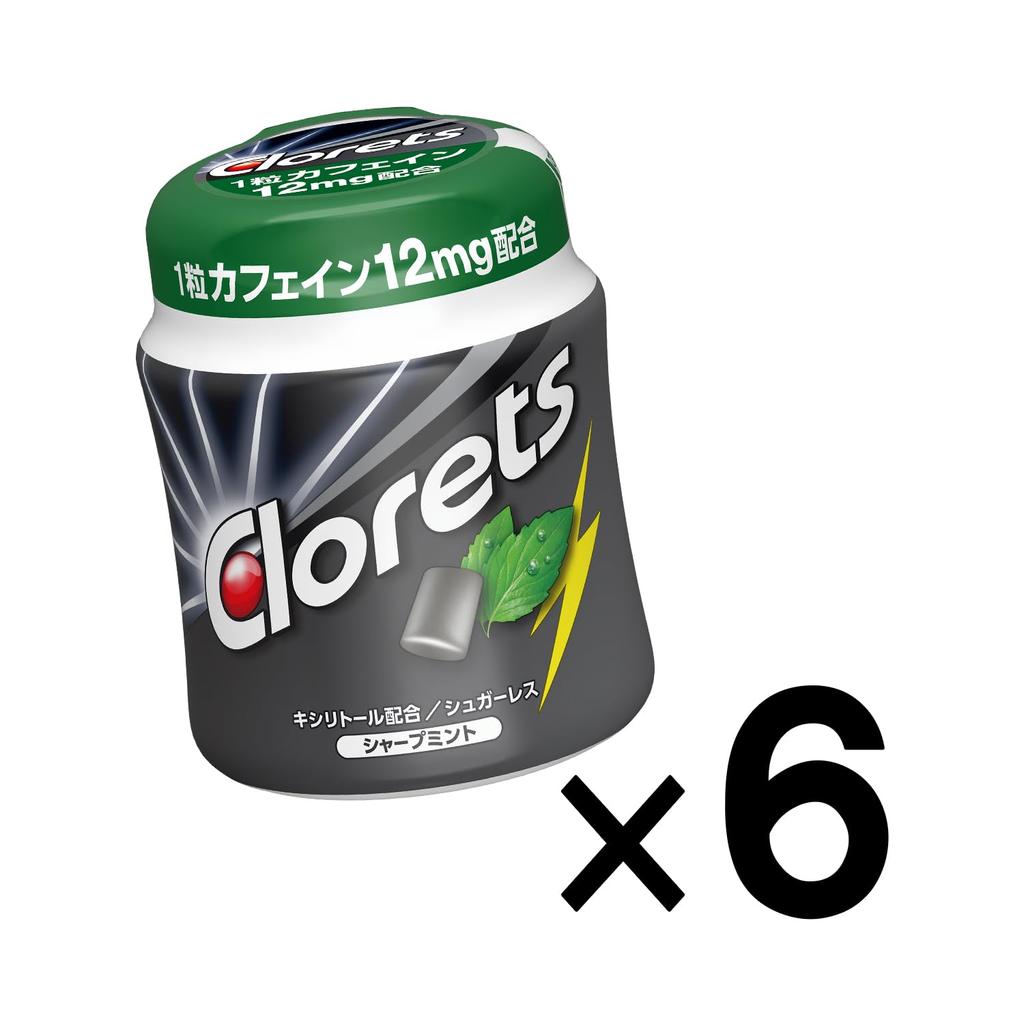 Mondelez Clorets XP Sharp Mint 140g x 6 Bottle,