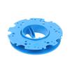 Sweeper Brush Plate Center Lock Pad Holder Easy Install Plastic Buckle for Commercial Floor Scrubber Cleaning Replacement Parts