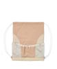 COVERNAT Nylon String Backpack Salmon