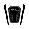 3D Epoxy Resin Sticker Protection Decal Kit Tank Pad For ADV350 ADV 350 2022 2023 2024 2025