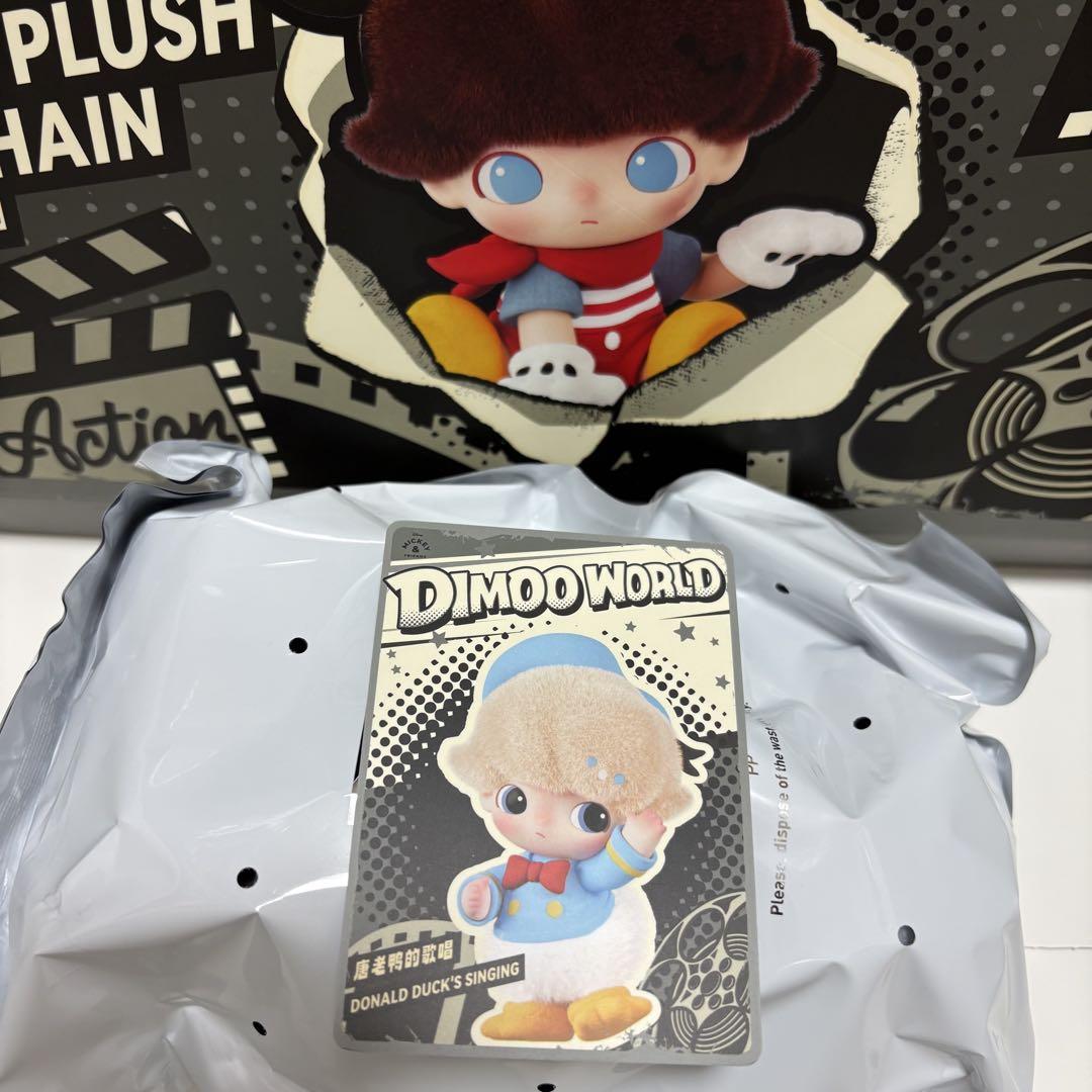 

[Б/У] DIMOO WORLD x DISNEY Серия Плюшевый Дональд