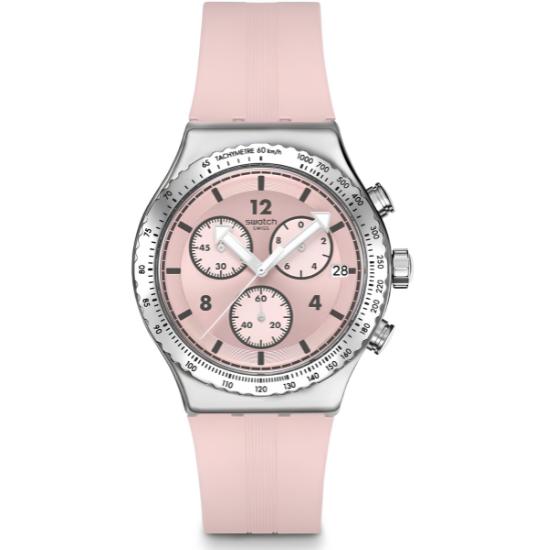 

Wristwatch POPPINGLY PINK YVS532 [Swatch] рожевий