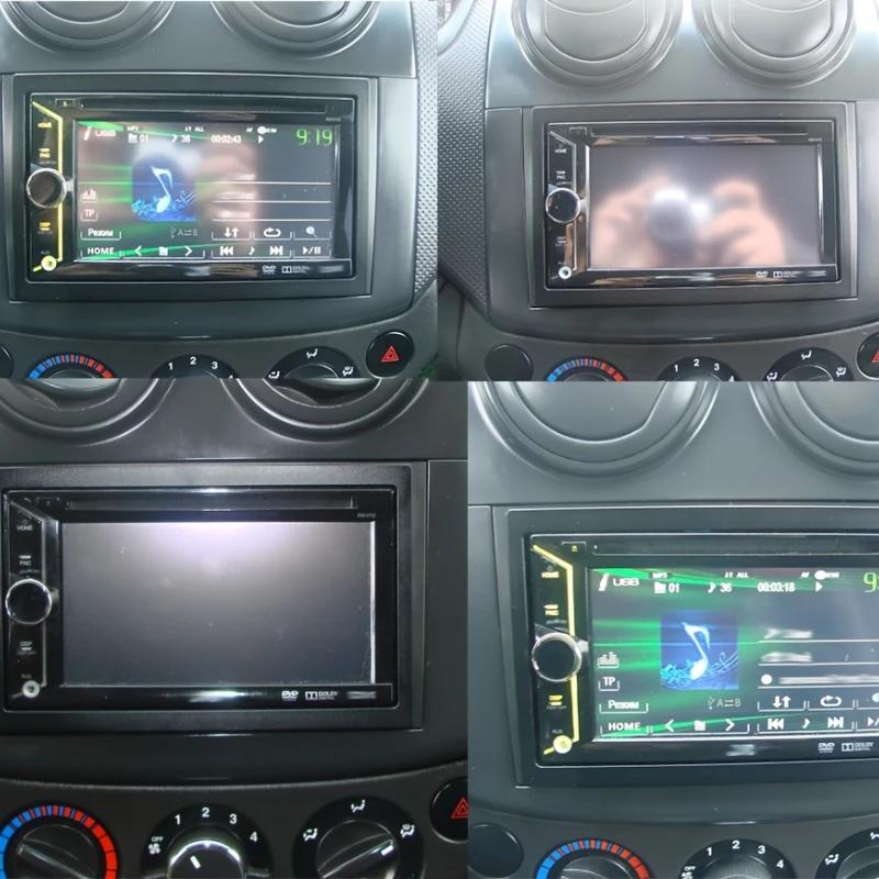 2 Din Car Radio Stereo Panel Dash Mounting Installation Trim Kit Frame Bezel, ABS Material, for Aveo Lova Captiva Gentra