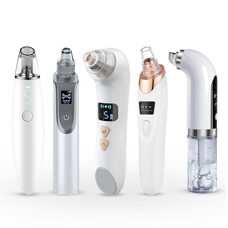 Ultrasone Blackhead Elektrisch Zuiginstrument, Vijf-traps Afstelling Poriënreiniger, Huishoudelijk Blackhead Verwijderings- en Acne Verwijderings Schoonheidsinstrument