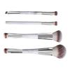 Makeup Brush Set Makeup Brushes for Liquid Eyeshadow and Bronzer (4 Pieces) Double-sided Concealer, Blush, Contouring, Powder.