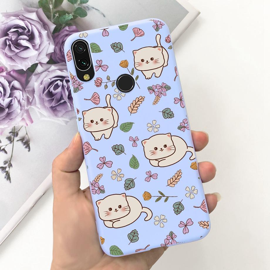Candy Color Phone Case For Vivo Y11 2019 Cover Vivo 1906 Ultra Slim Soft TPU Bumper Silicone Capas For VivoY11 Y 11 2019 Cartoon