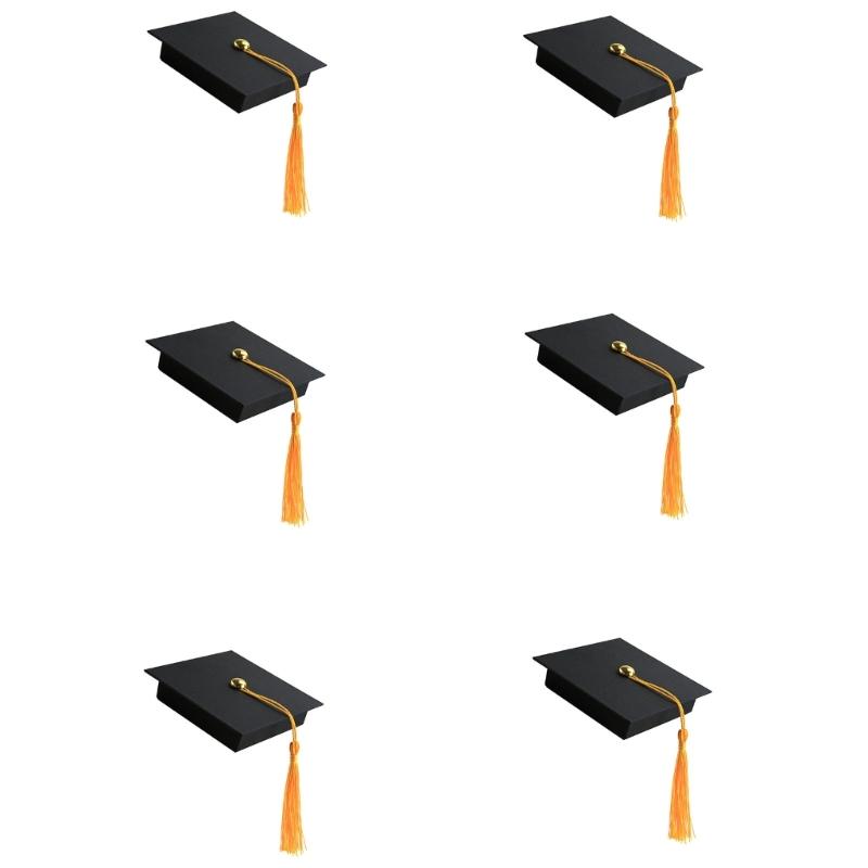 

Elegant Black Paper Jewelry Organizers Storage Box For Graduation Party Gifts And Small Accessories