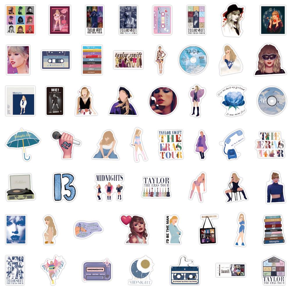 105 Taylor Swift Graffiti-Aufkleber zur DIY-Dekoration