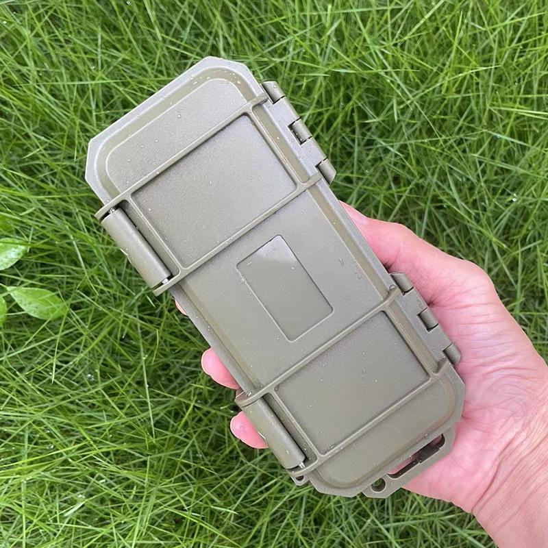 EDC Waterproof Pressure-proof Shockproof Box with Sponge General-purpose Sealed Box Field Parts Storage Box
